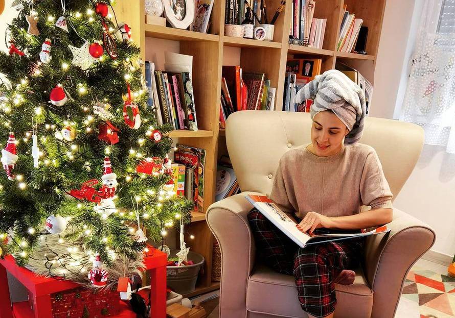 Doris pokazala kako je okitila kuću s djecom, imali i pomagača