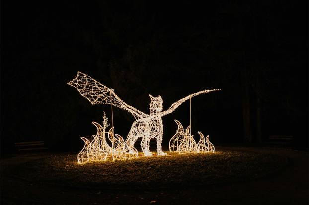 FOTO Kakvi prizori! Dvorac Trakošćan će uskoro sjajiti u čaroliji svjetlosnih instalacija