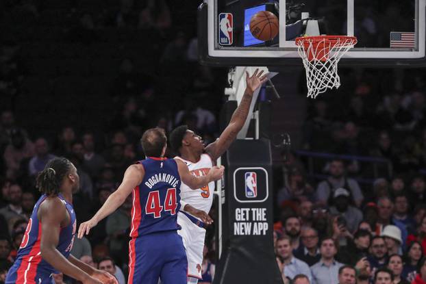 NBA: Preseason-Detroit Pistons at New York Knicks