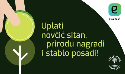 Uplati novčić sitan, prirodu nagradi i stablo posadi!