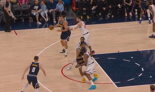 VIDEO Zubac izgubio od Jokića, a ovo je nevjerojatna asistencija Srbina o kojoj pričaju svi...