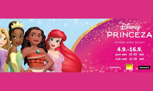Stvori svoj svijet uz Disney princeze u City Centeru one East