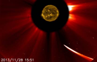 Komet ISON nije uspio: Došao je preblizu Suncu i raspao se