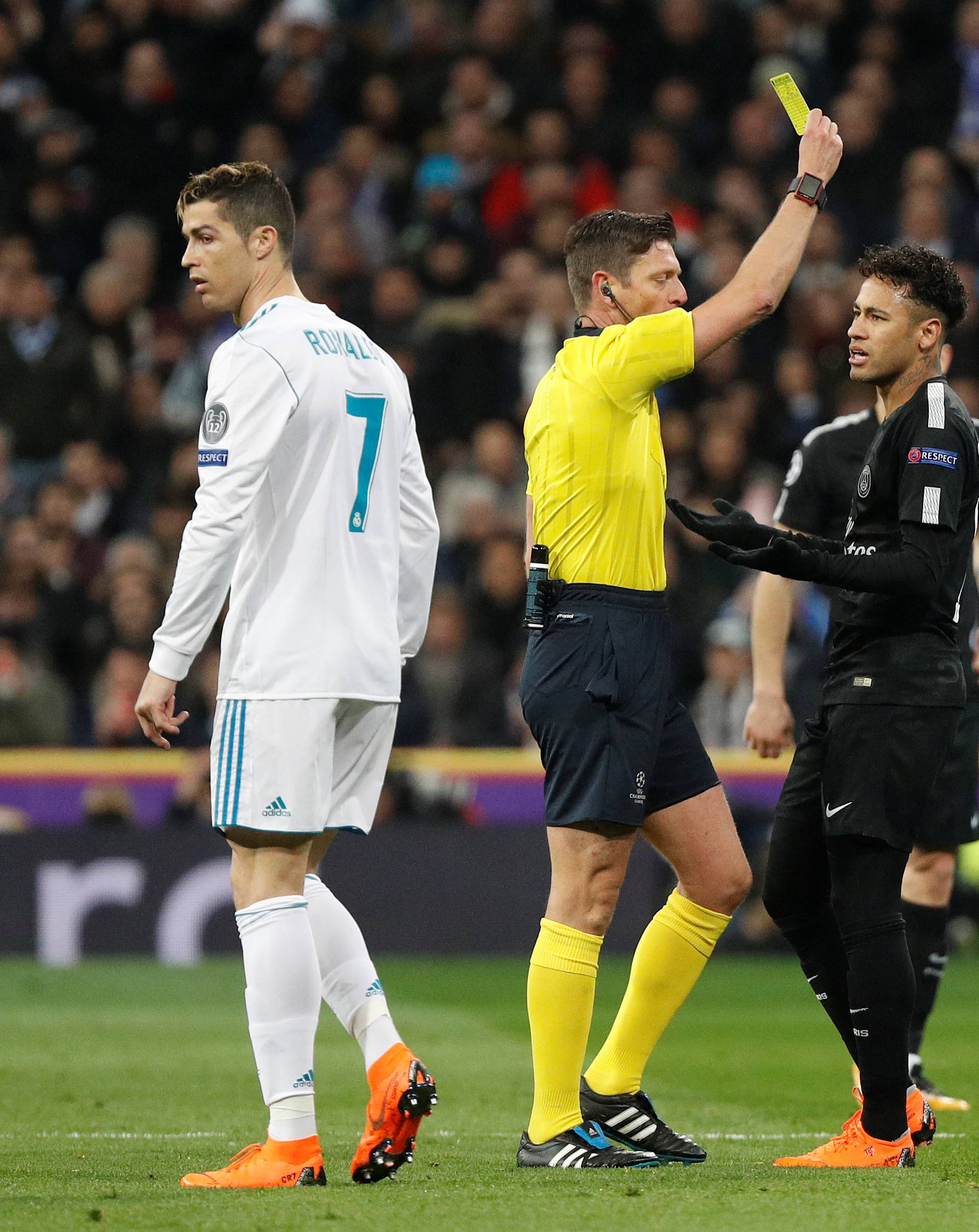 Champions League Round of 16 First Leg - Real Madrid vs Paris St Germain