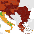 Hrvatska i dalje tamnocrvena na novoj covid karti ECDC-a