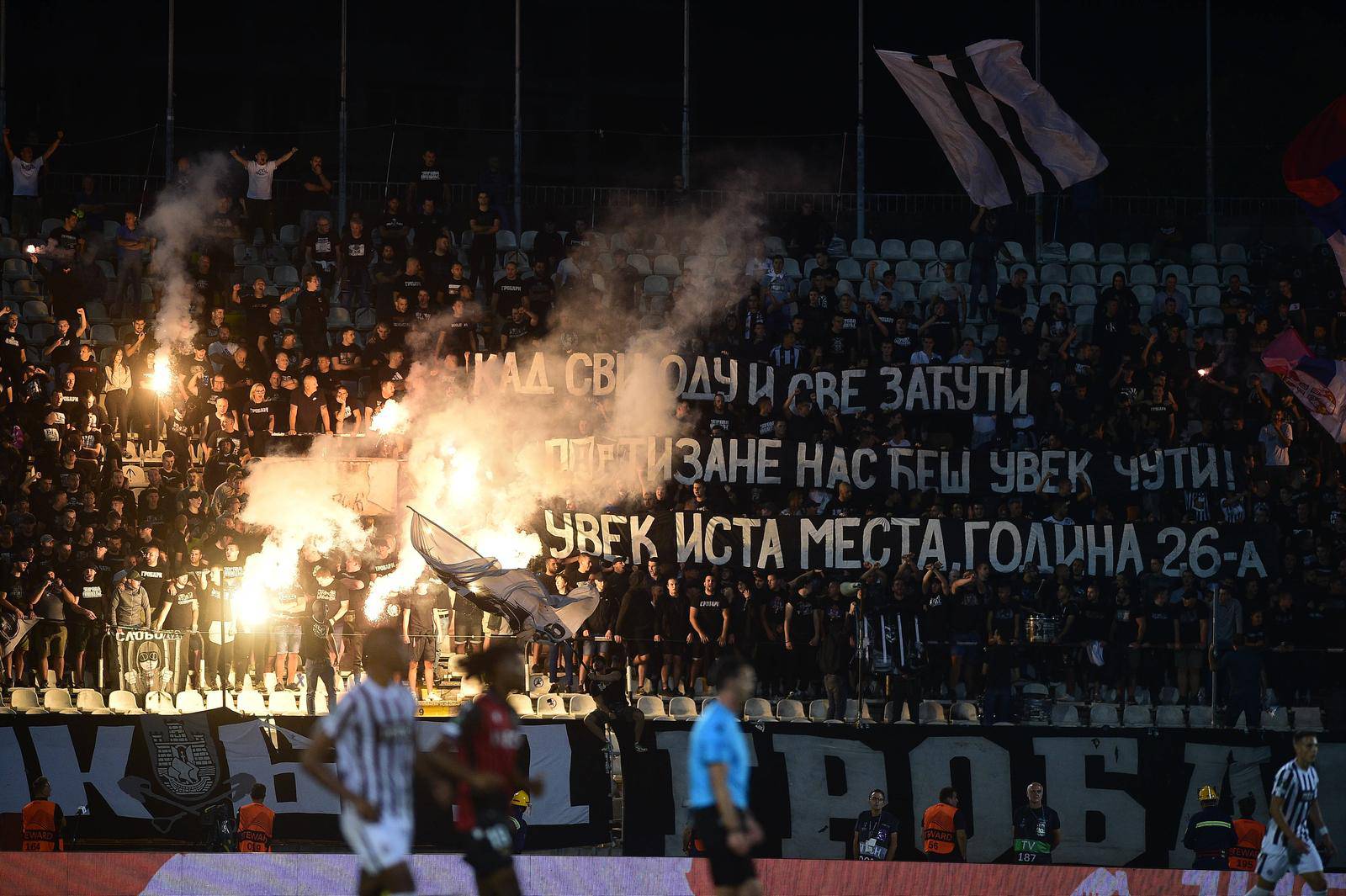 Beograd: Utakmica 2. kola Grupe D Lige konferencija, FK Partizan - OGC Nice 