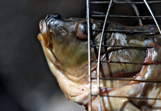 Na 22. svetonedeljskoj fišijadi riba se kuha u najvećem kotlu u Hrvatskoj
