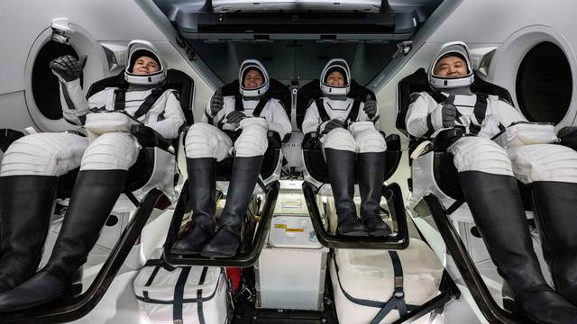 NASA’s SpaceX Crew-5 Splashdown