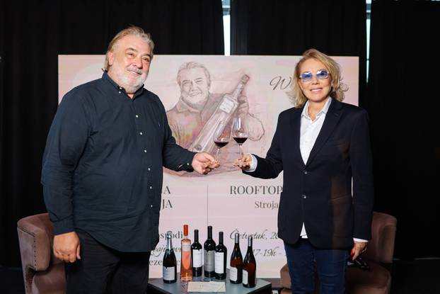 Zagreb: Slobodan Živojinović Boba predstavio vina svoje vinarije Vertiz