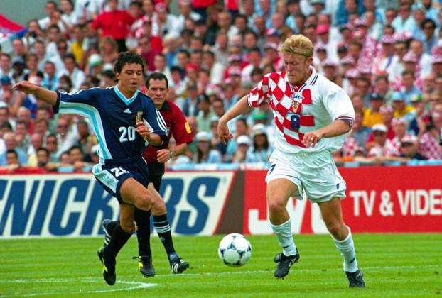 Bordeaux: SP u nogometu, utakmica Hrvatska - Argentina, 1998. 