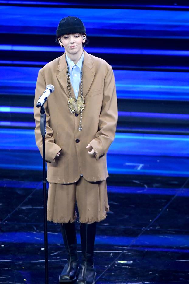 Sanremo, 73rd Italian Song Festival, Third Evening. The singers