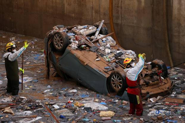 Aftermath of floods in Spain