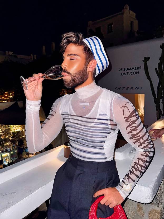 Odmor u stilu Marka Grubnića: Skupe torbice, leopard uzorci i vrela zabava na Mikonosu...