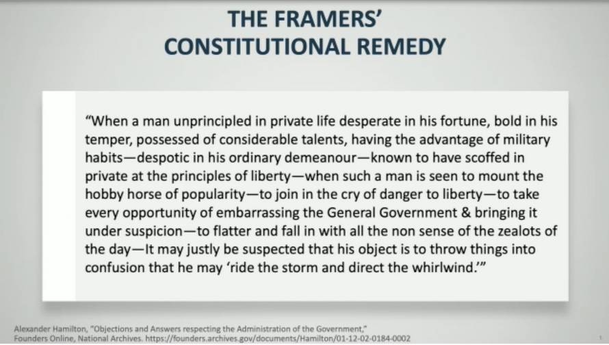 US Senate Floor Proceedings during the Impeachment Trial of US President Trump