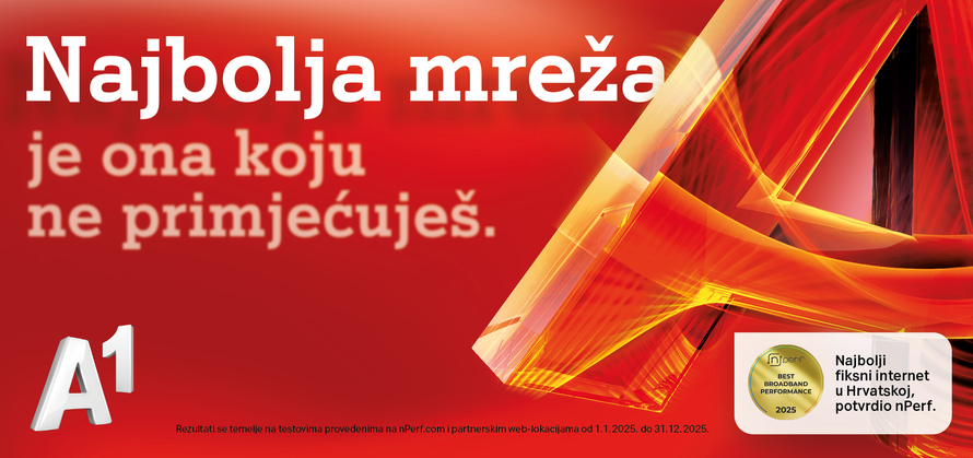 Analiza nPerfa pokazala da A1 ima najbolju fiksnu mrežu u državi: 'Potvrda naših ulaganja'