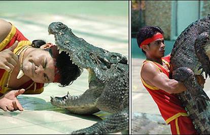 U Tajlandu je hrvanje s krokodilima novi sport