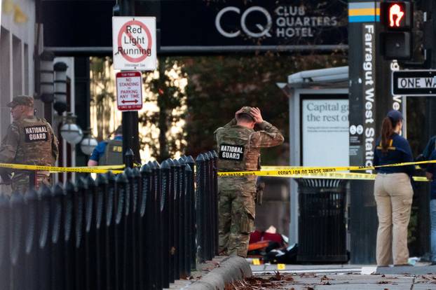 Two National Guard members were shot near the White House in Washington