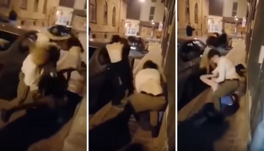 Čupale se, udarale šakama i galamile pred klubom u Brodu