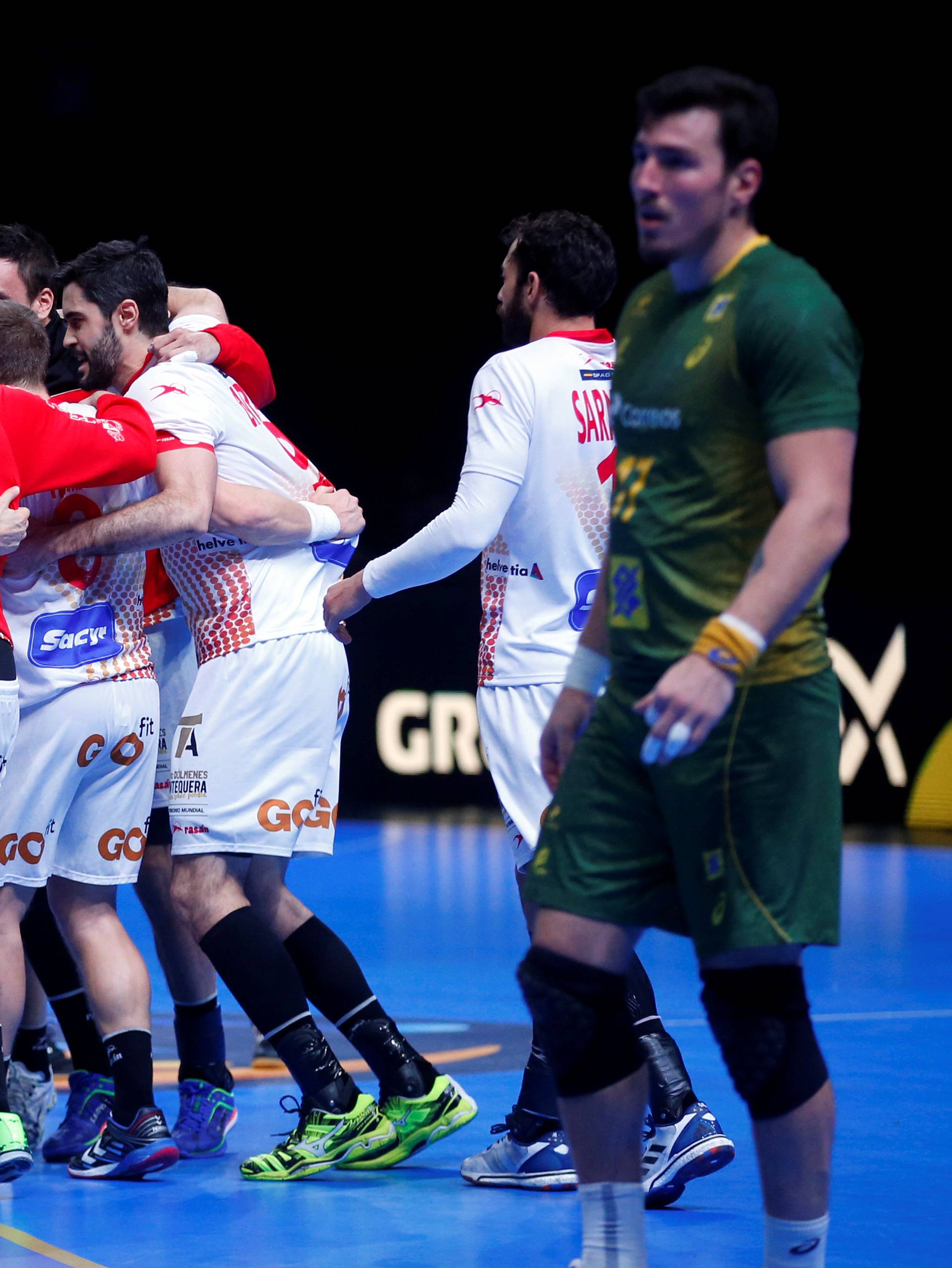 Men's Handball -  Spain v Brazil - 2017 Men's World Championship Second Round Eighth Finals