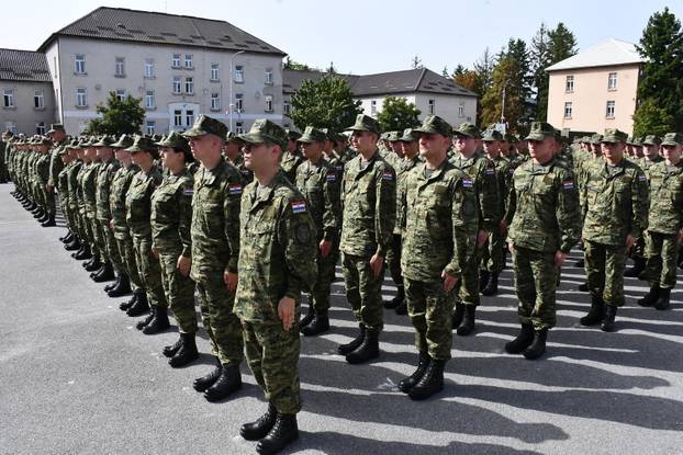 Požega: Svečana prisega ročnika na temeljnom vojnom osposobljavanju
