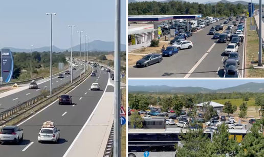 VIDEO Velike kolone i zastoji prema Zagrebu, pogledajte gužve na odmorištu Zir