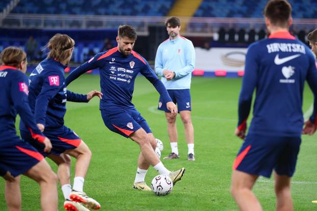 Kairo: Trening hrvatske nogometne reprezentacije