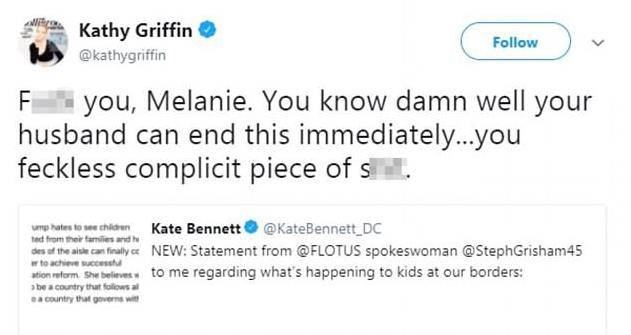 Komičarka Griffin je poručila Melaniji Trump: 'J*** se k***'