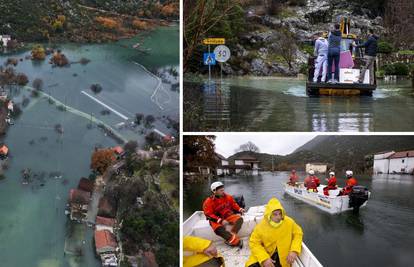 Dramatično u vrgorskom kraju: 'Danas očekujemo najgore jer će vodostaj porasti još za metar'