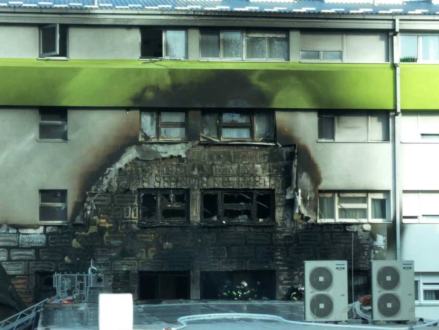 Požar na Cvjetnom: 'Uspaničio sam se, svi su vikali i bježali'