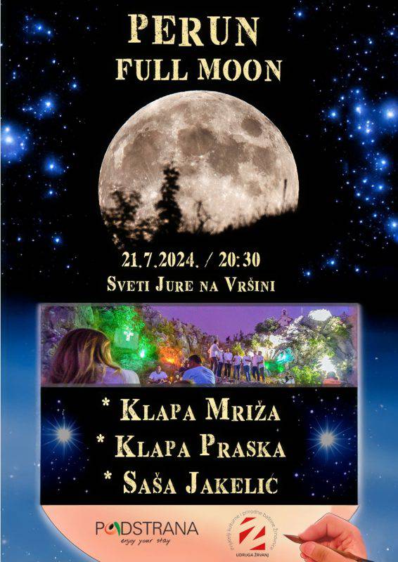 Dražen Zečić u subotu stiže u Podstranu, a onda u nedjelju 3. 'Perun Full Moon' na Vršini