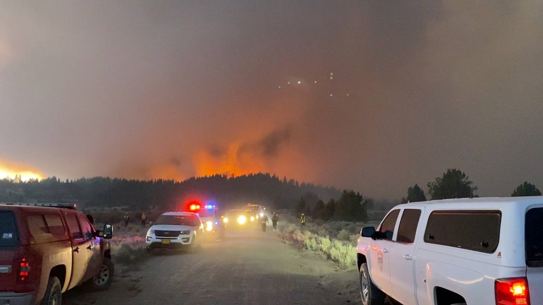 Bootleg Fire rages across central Oregon state