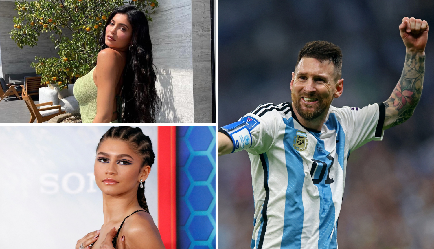 Ovo su fotke koje imaju najviše lajkova na Instagramu: Prvi je Messi, a tu su i Zendaya i Kylie