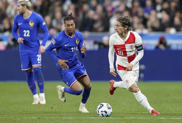 Pariz: Druga utakmica četvrtfinala UEFA Lige nacija između Francuske i Hrvatske