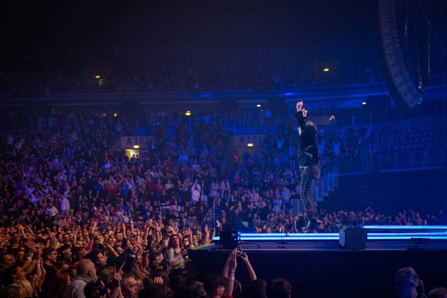 Zagreb: Koncert Prljavo kazalište u Areni Zagreb