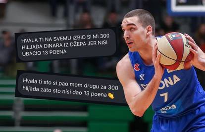 Srbi napali hrvatskog košarkaša da im je izbio novac iz džepa, a onda im je ovako odgovorio
