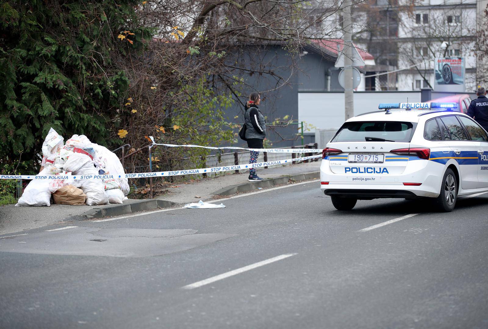 Zagreb: Policijski očevid na Donjim Sveticama gdje je došlo do pucnjave