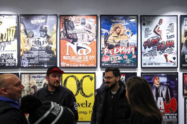 Zagreb: Otvorenje Phat Phillijeve izložbe "Memory Lane - 40 godina hip-hopa"