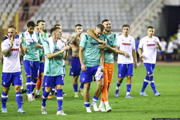 Split: Prva utakmica 3. pretkola UEFA Konferencijske lige HNK Hajduk - Vitoria SC
