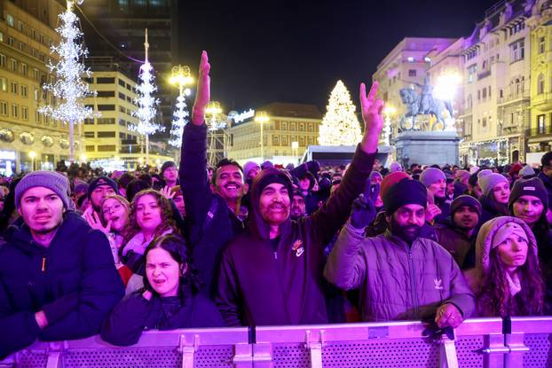 Doček Nove Godine na glavnom gradskom trgu