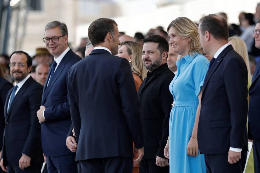 Annual Bastille Day celebrations in Paris