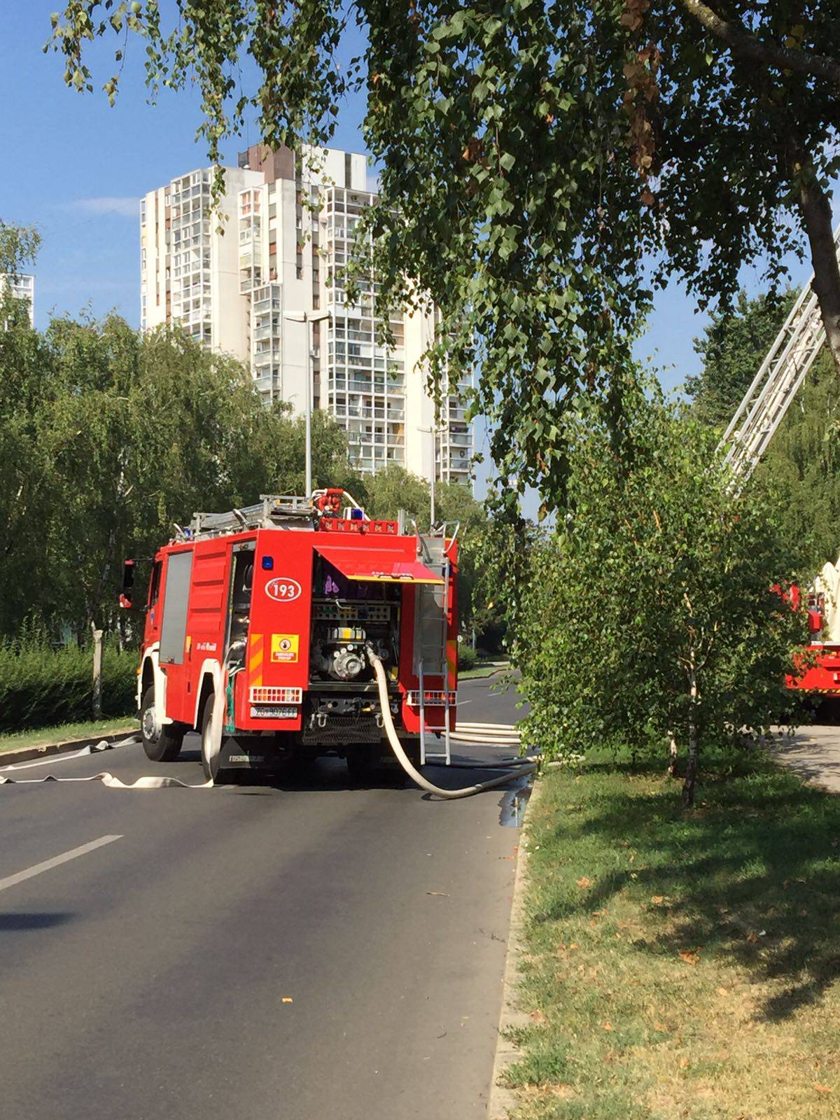 Požar na zgradi u Zagrebu: Zapalio se ventilacijski sustav