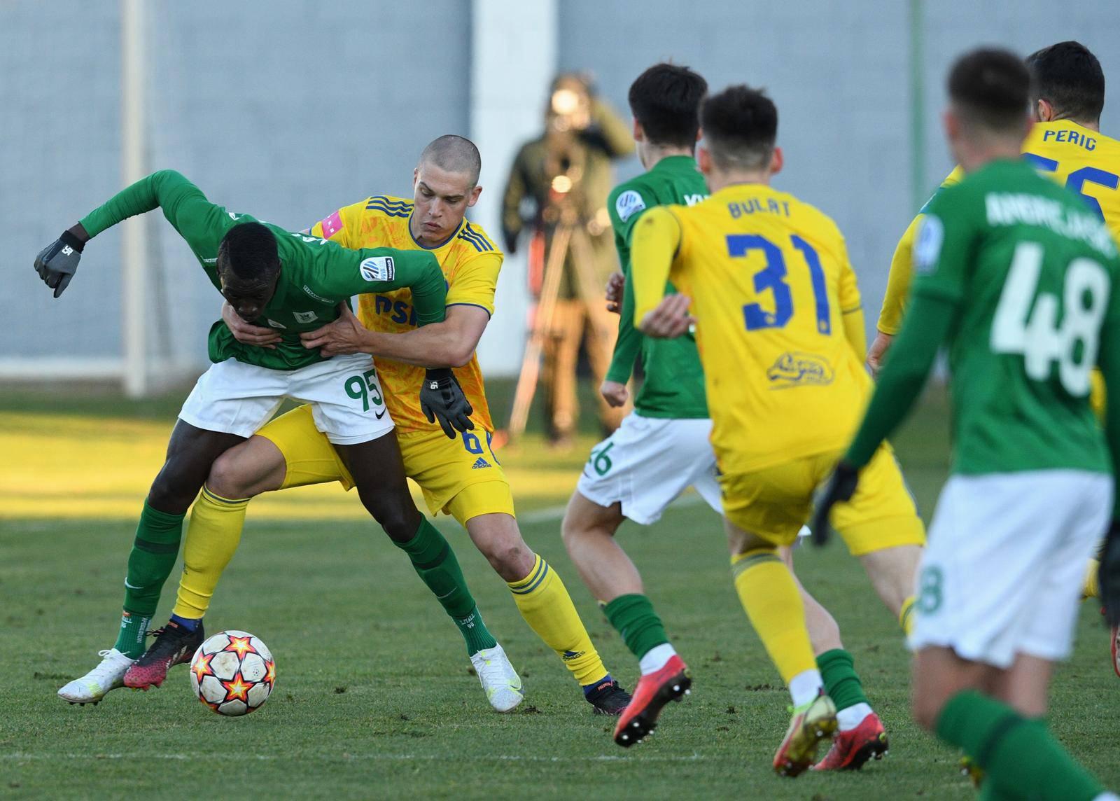 Rovinj: GNK Dinamo u sklopu priprema odigrao prijateljsku utakmicu s NK Olimpija