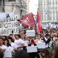 FOTO Studenti predaju listu u Beogradu u ogromnoj povorci
