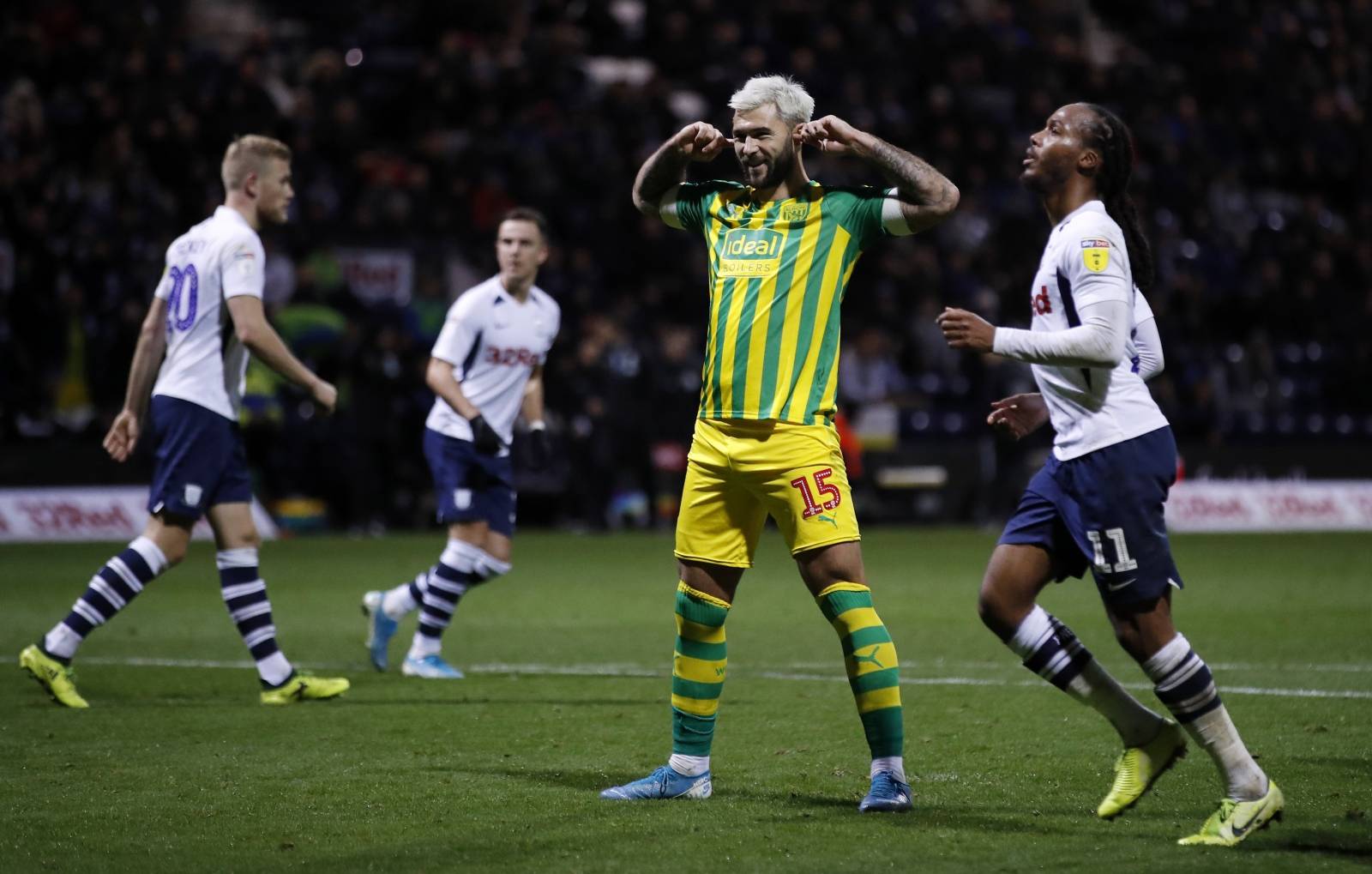 Preston North End v West Bromwich Albion - Sky Bet Championship - Deepdale