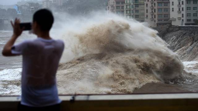 CHINA-ZHEJIANG-WENLING-TYPHOON-LEKIMA (CN)