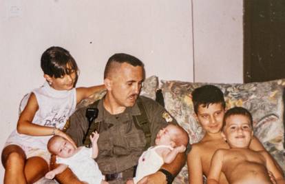 Slavko je poljubio tek rođene blizance i otišao u Oluju. Djeci sam samo rekao: 'Tata vas voli'