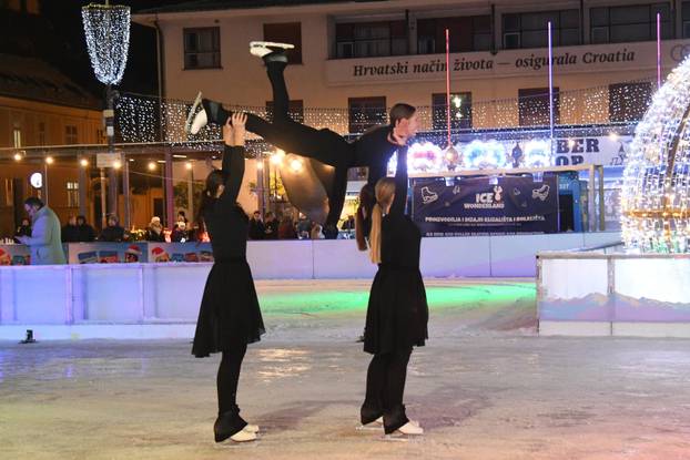 Varaždin: Svečano otvorenje Ice Wonderland ledenog parka