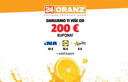 Darujemo ti više od 200€ kupona: Požuri i postani pretplatnik Oranža za samo 12€!