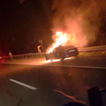 VIDEO Gorio auto kod Zapre&scaron;i&cacute;a
