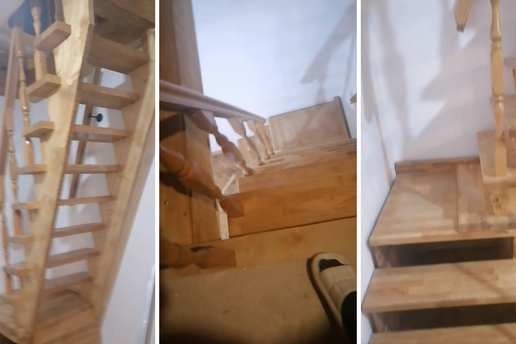 VIDEO Ovo su stepenice od 1.600&euro;: 'Raspadaju se, a stolar je &scaron;okiran jer nisam zadovoljna'